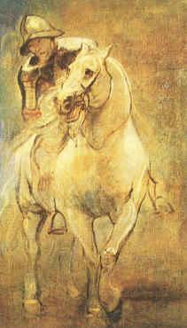 Anthony Van Dyck Soldier on Horseback